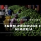 Smart Techniques to Sell Your Farm Produce in Nigeria